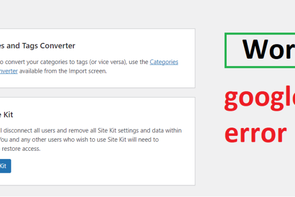 Google site kit error invalid parameter: ‘site_id’